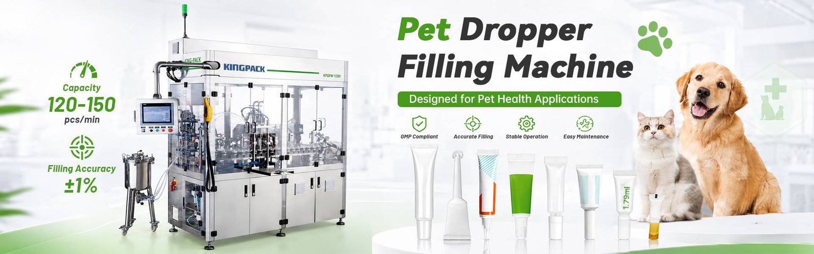Pet Drop Filling Machine