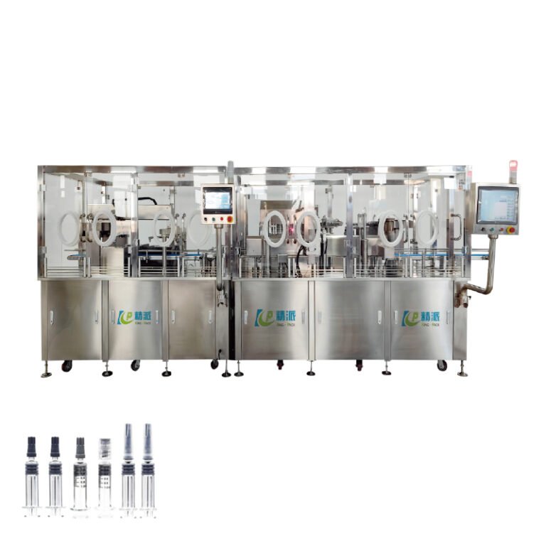 Pharmaceutical syringe filling line machine reference