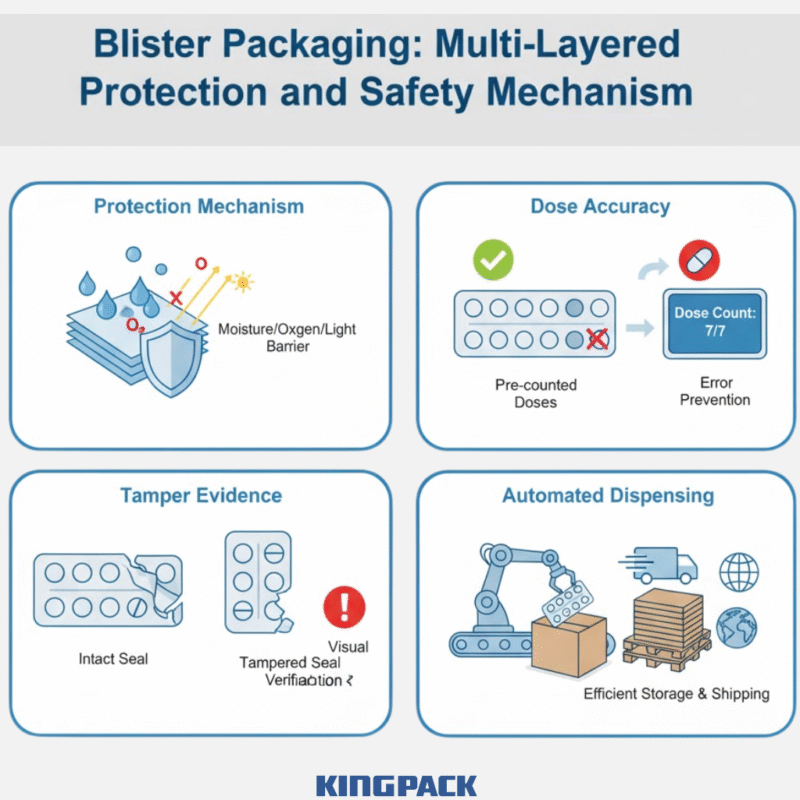 What Is a Blister Pack? – Pharmaceutical Packaging Guide by King Pack ...