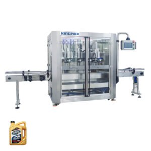 lubricant filling line automatic tube filling, capping, labeling, and packaging machine
