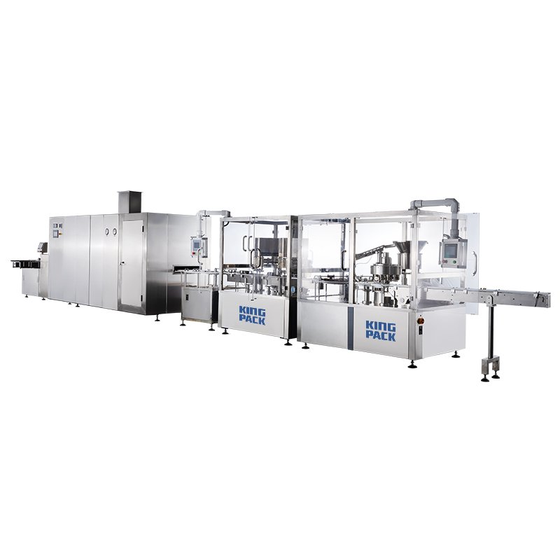 西林瓶粉体洗烘灌封生产线