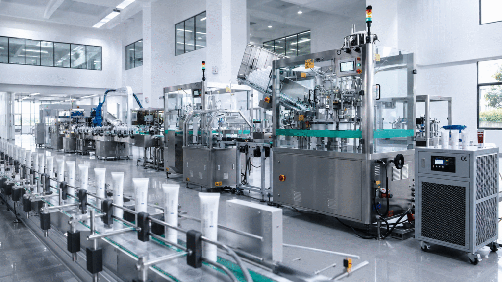 Tube Filling and Packaging Line