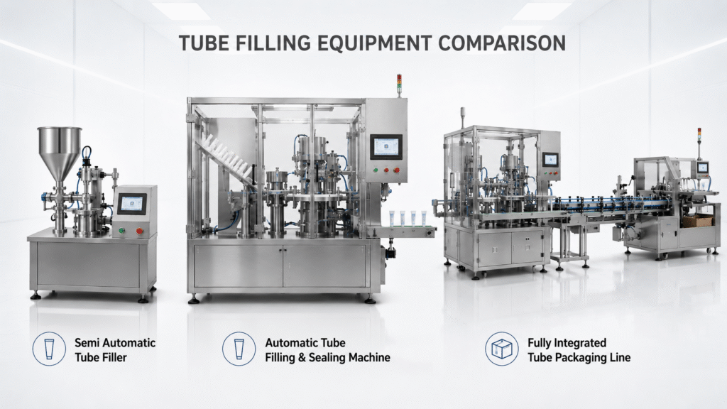 tube filling equipment