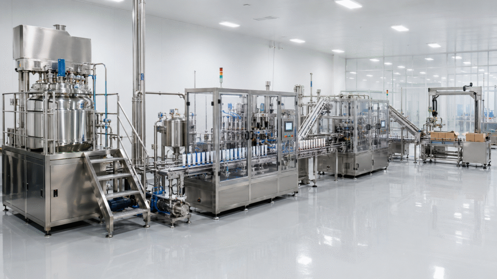tube packaging production line