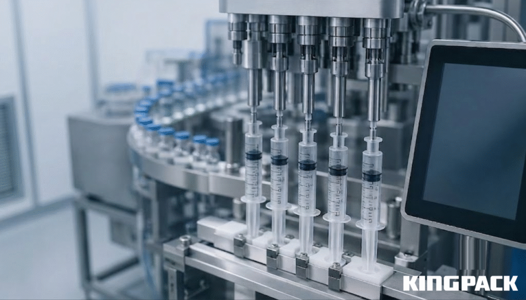 gmp syringe filling machine