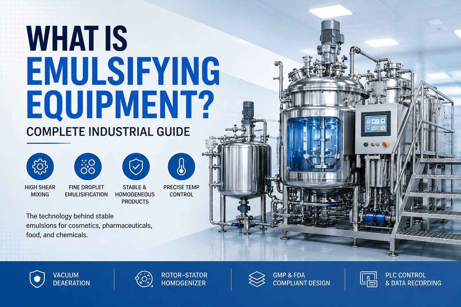 industrial guide on emulsification mixer equipment
