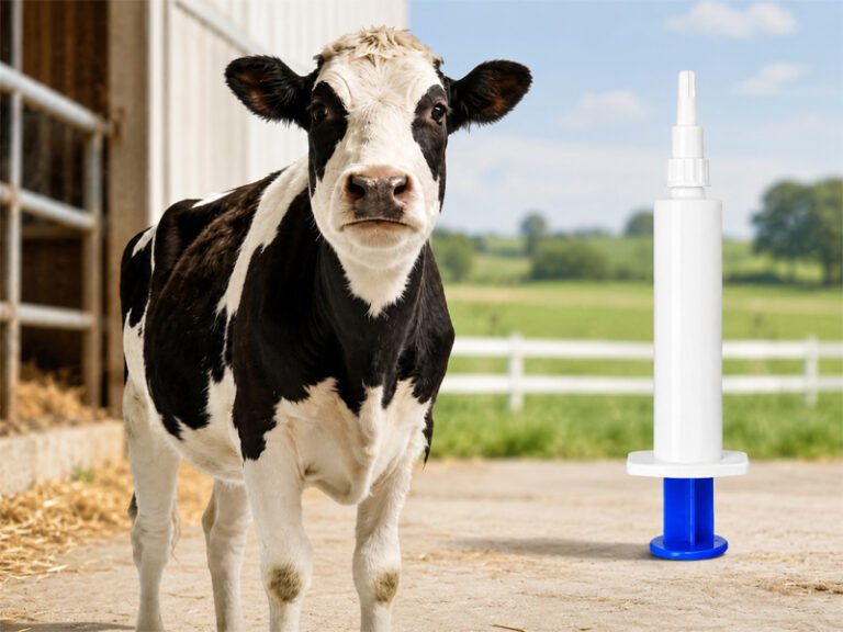 Uterine veterinary applicator package samples
