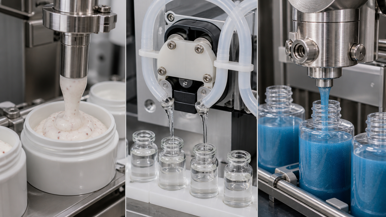 Choosing a filling pump by product viscosity and behavior