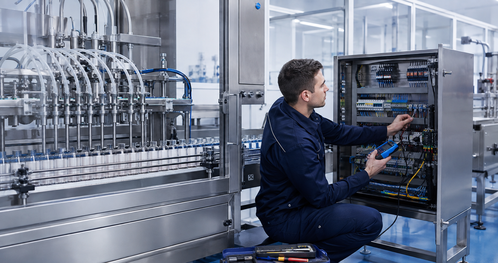 Maintenance & Support for filling and packaging equipment