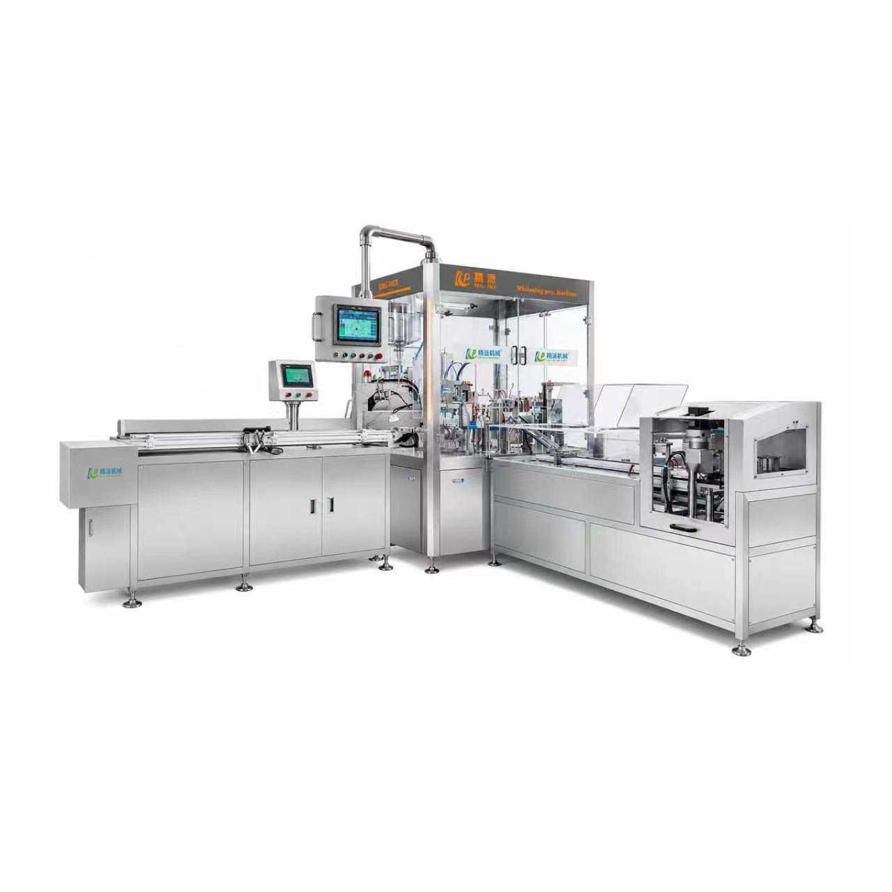 Automatic dental cleaning pen filling and assembly machine