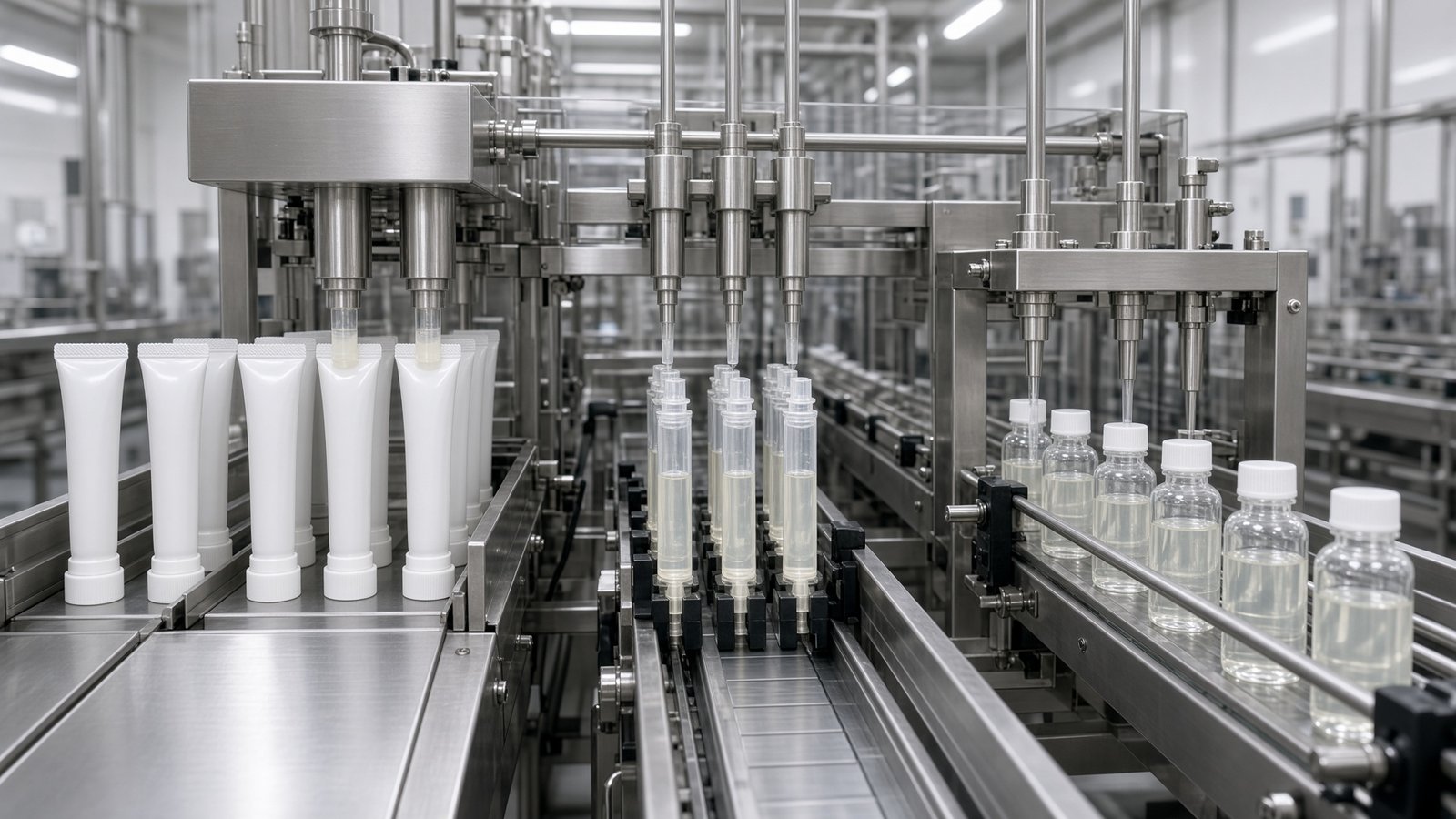 Oral gel filling systems for collapsible tubes, dosing syringes and bottles