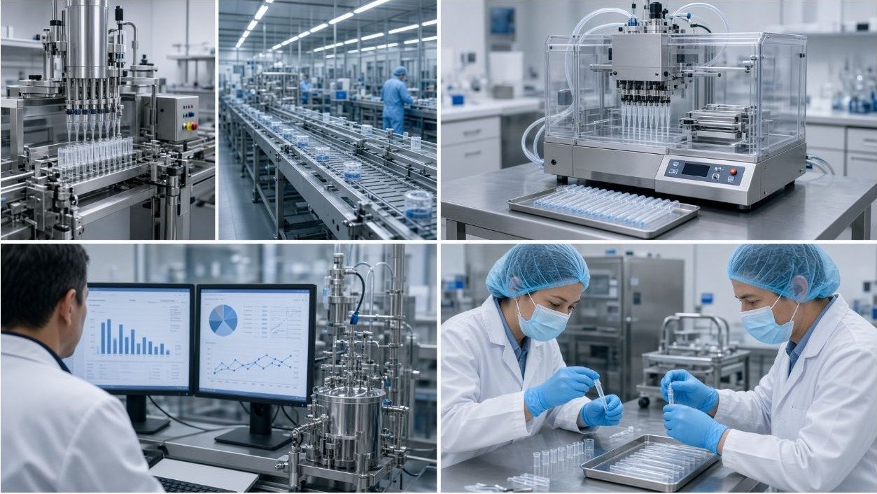 Small-batch veterinary spot-on production line versus contract manufacturing