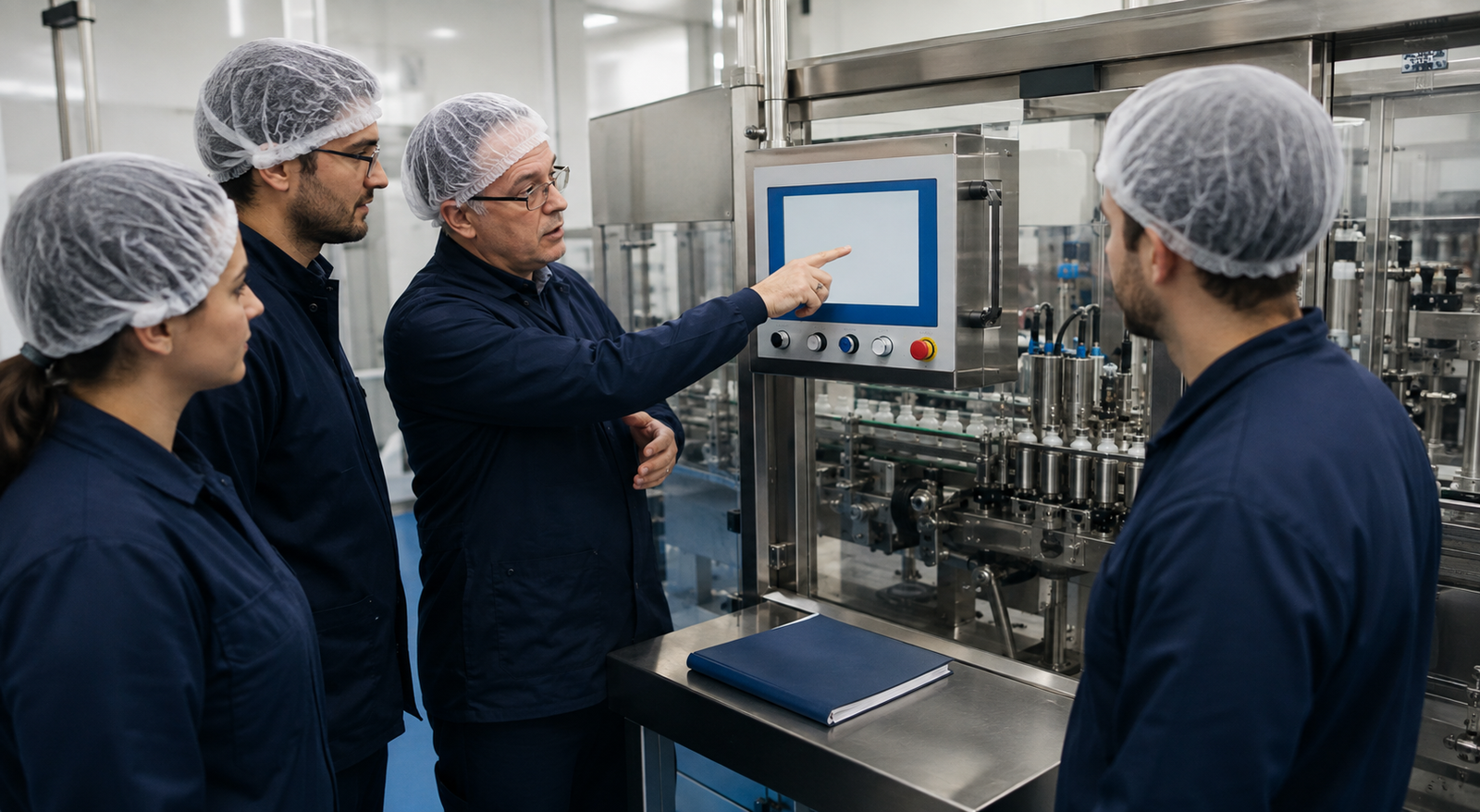 Training & Documentation for filling and packaging equipment
