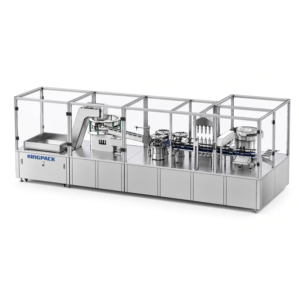 KING PACK front-filling veterinary syringe production line