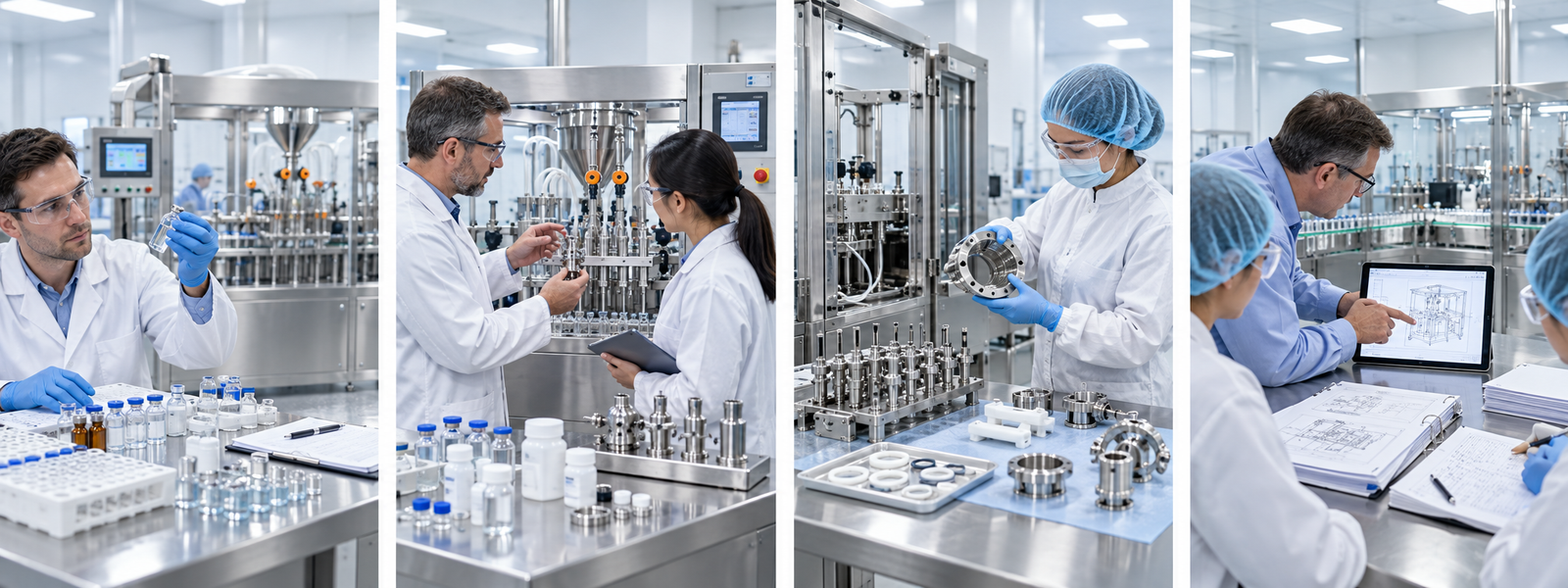 Filling equipment for pharmaceutical applications